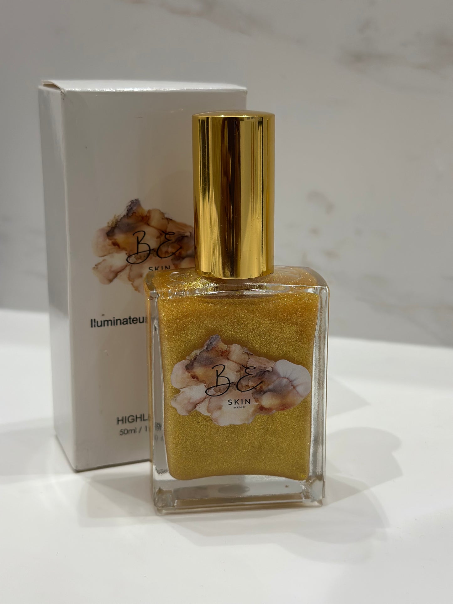 Huile Scintillante visage et corps BRILLE!